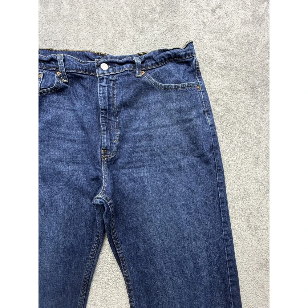Levis‎ 505 Jeans Mens Measured 38x31 Blue Straight Regular Denim Zip Fly